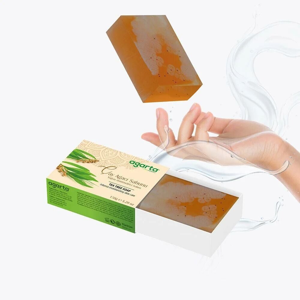 Agarta El Yapımı Güzelli̇k Sabunu 150 Gr Çay Ağacı