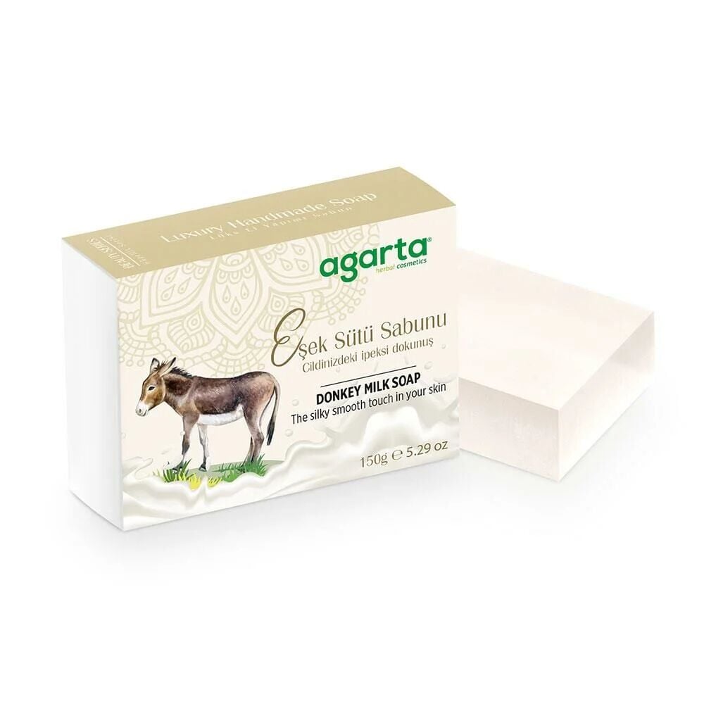 Agarta El Yapımı Güzelli̇k Sabunu 150 Gr Eşek Sütü