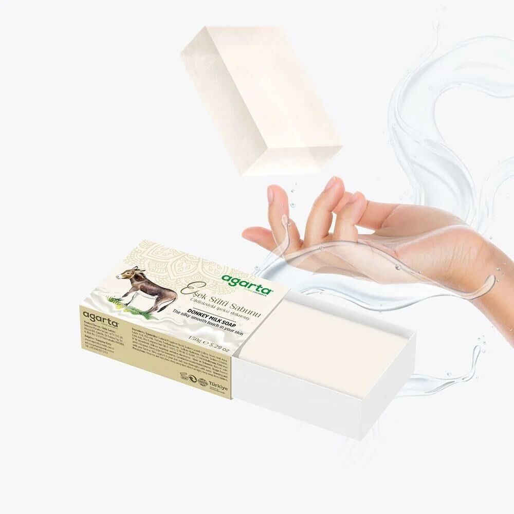 Agarta El Yapımı Güzelli̇k Sabunu 150 Gr Eşek Sütü