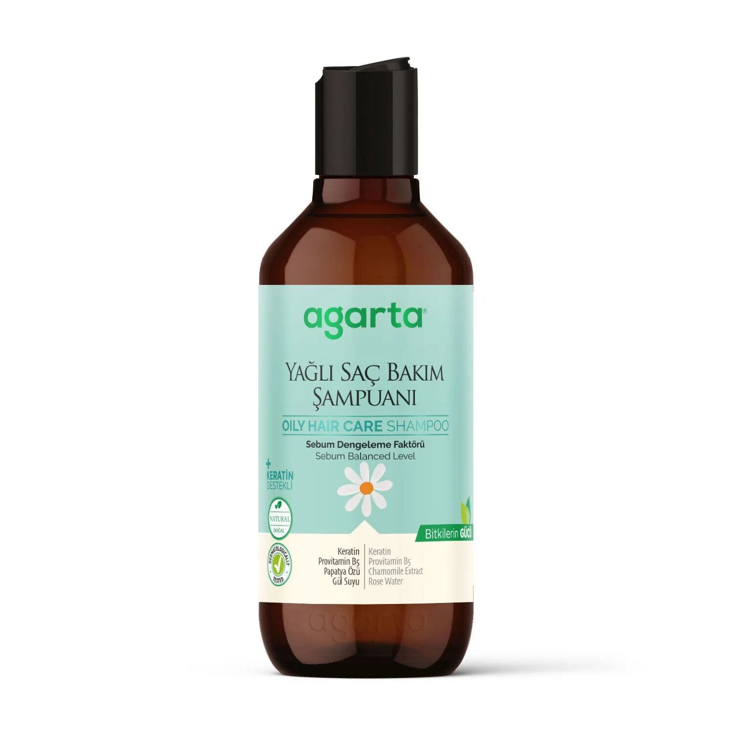 Agarta Yağlı Saç Bakım Şampuanı 400Ml