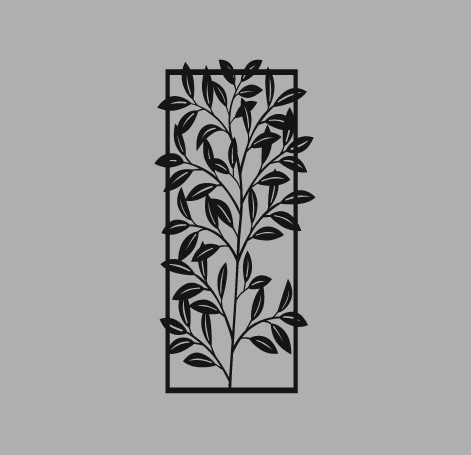 Ahşap İşleme Duvar Süsü-  - 7 Cm X 15 Cm