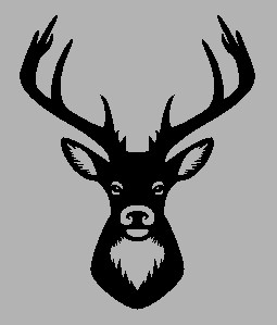 Ahşap İşleme Duvar Süsü- Ceylan Başı 15 Cm X 18 Cm