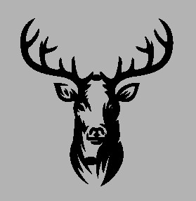 Ahşap İşleme Duvar Süsü- Ceylan Başı 15 Cm X 18 Cm