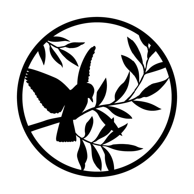 Ahşap İşleme Duvar Süsü- Kuş  - 21 Cm X 12 Cm