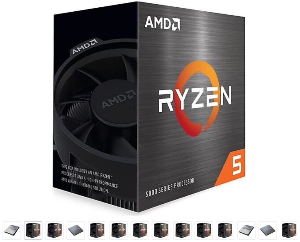 Amd Ryzen 5 5600 3.5Ghz 65W 35Mb Am4 Mpk