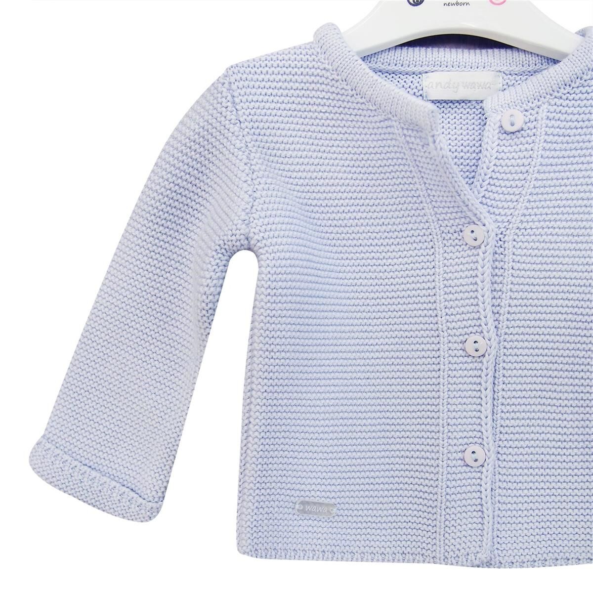 Andywawa Ac24333 Basi̇c Bebe Ceket Blue