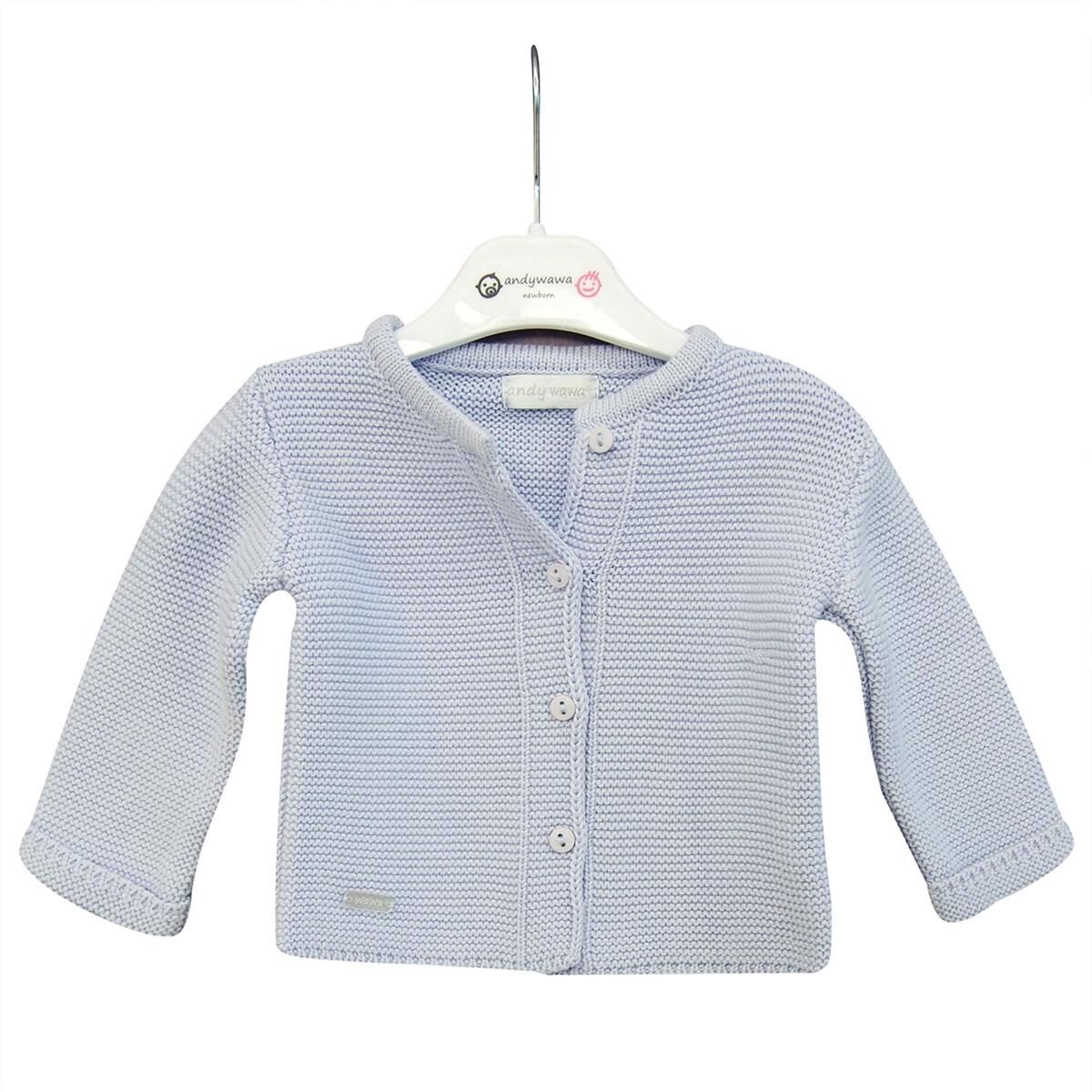 Andywawa Ac24333 Basi̇c Bebe Ceket Blue