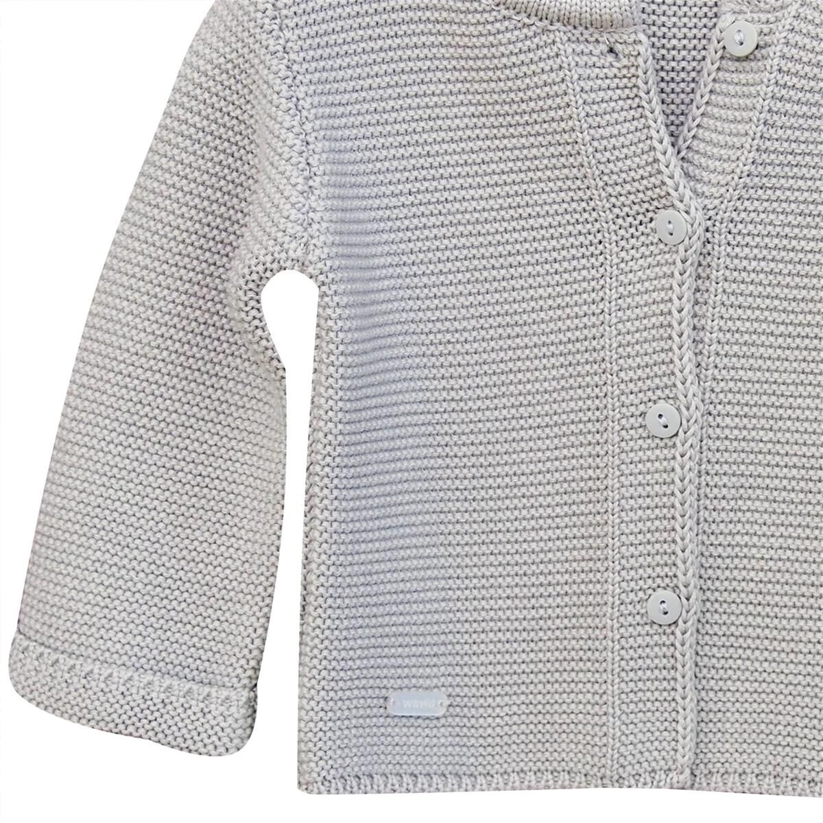 Andywawa Ac24333 Basi̇c Bebe Ceket Grey Melange