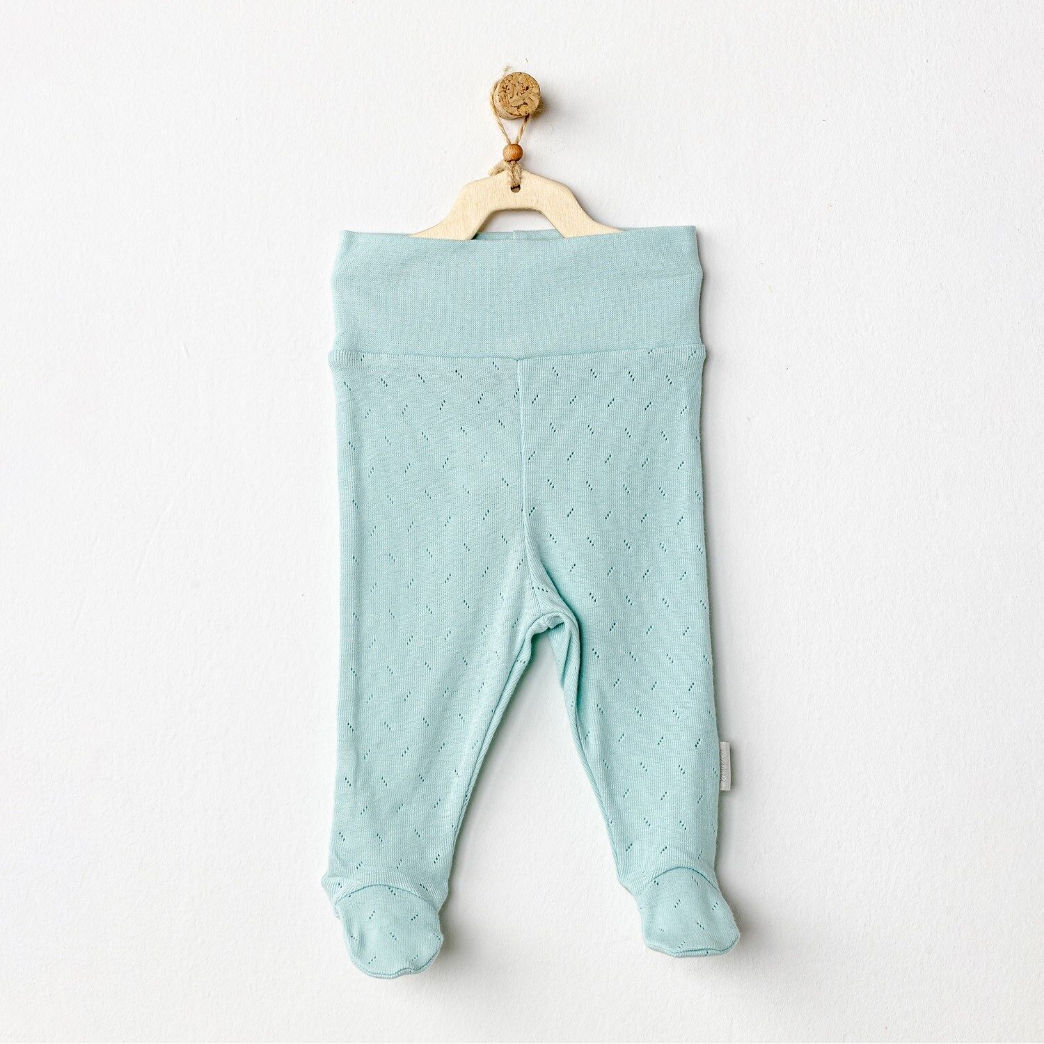 Andywawa Ac24706 Jacquard Pati̇kli̇ Bebek Pantolon Green