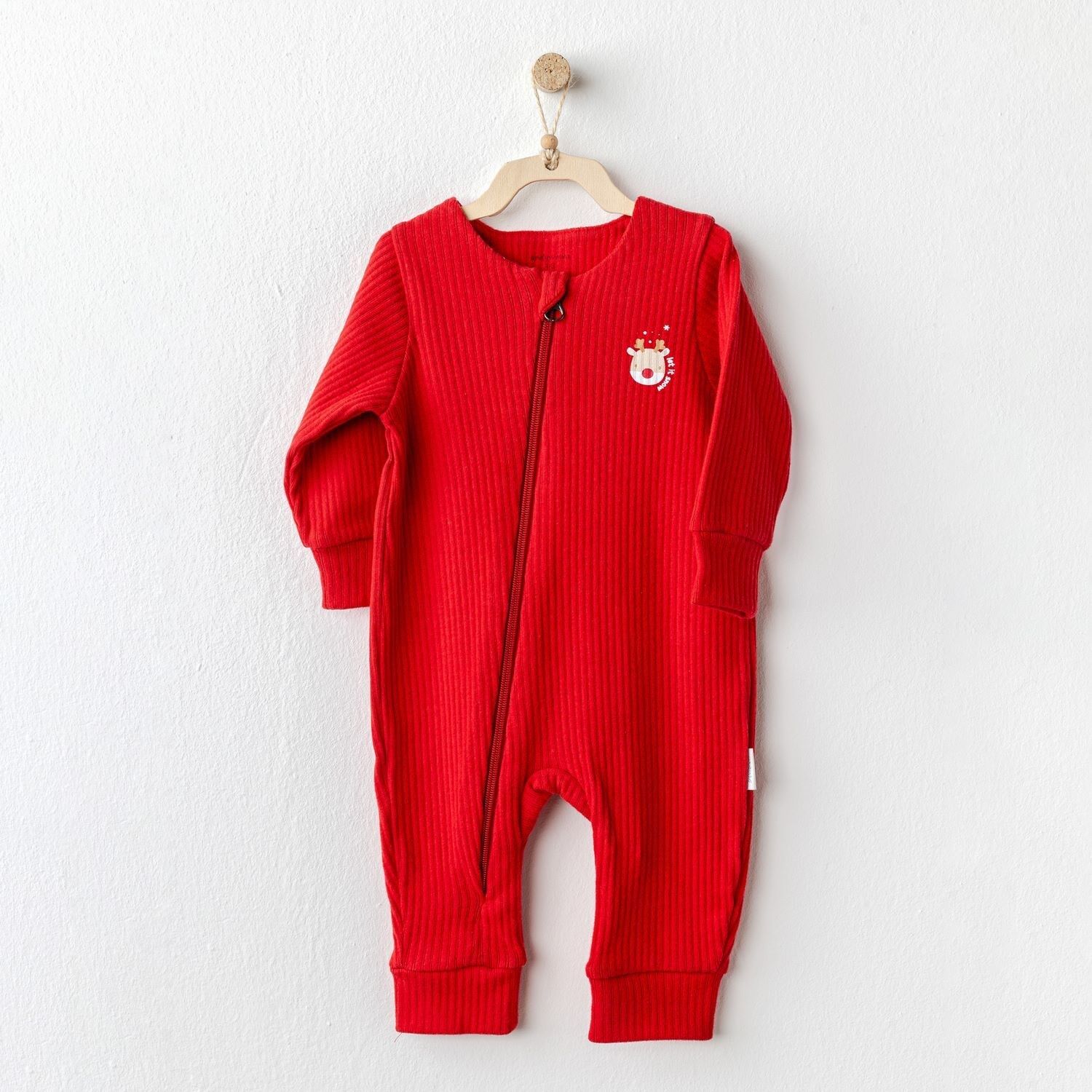 Andywawa Ac25338 Happy Newyear Bebek Tulum Red