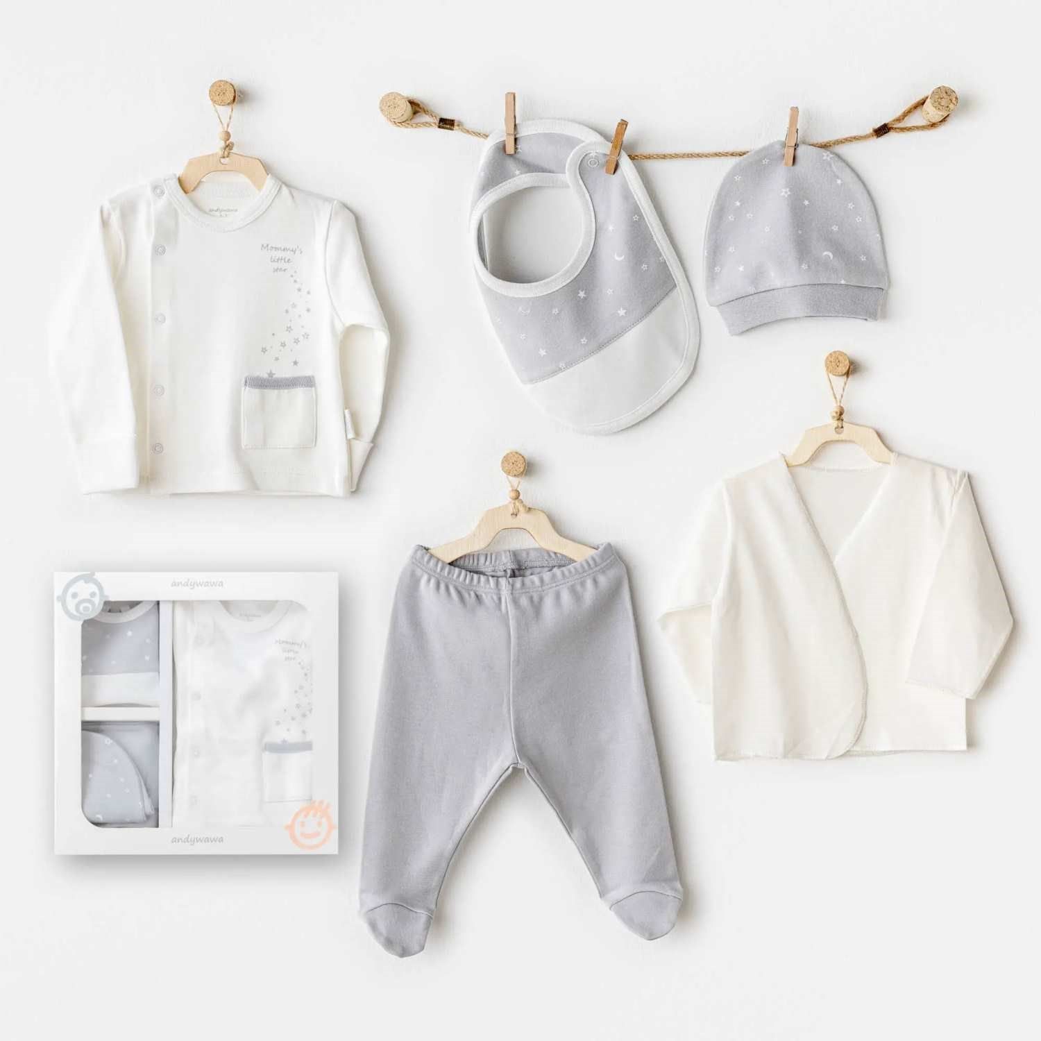 Andywawa Ac25700 Mommy S Li̇ttle Star 5 Li̇ Hastane Çıkışı Ekru