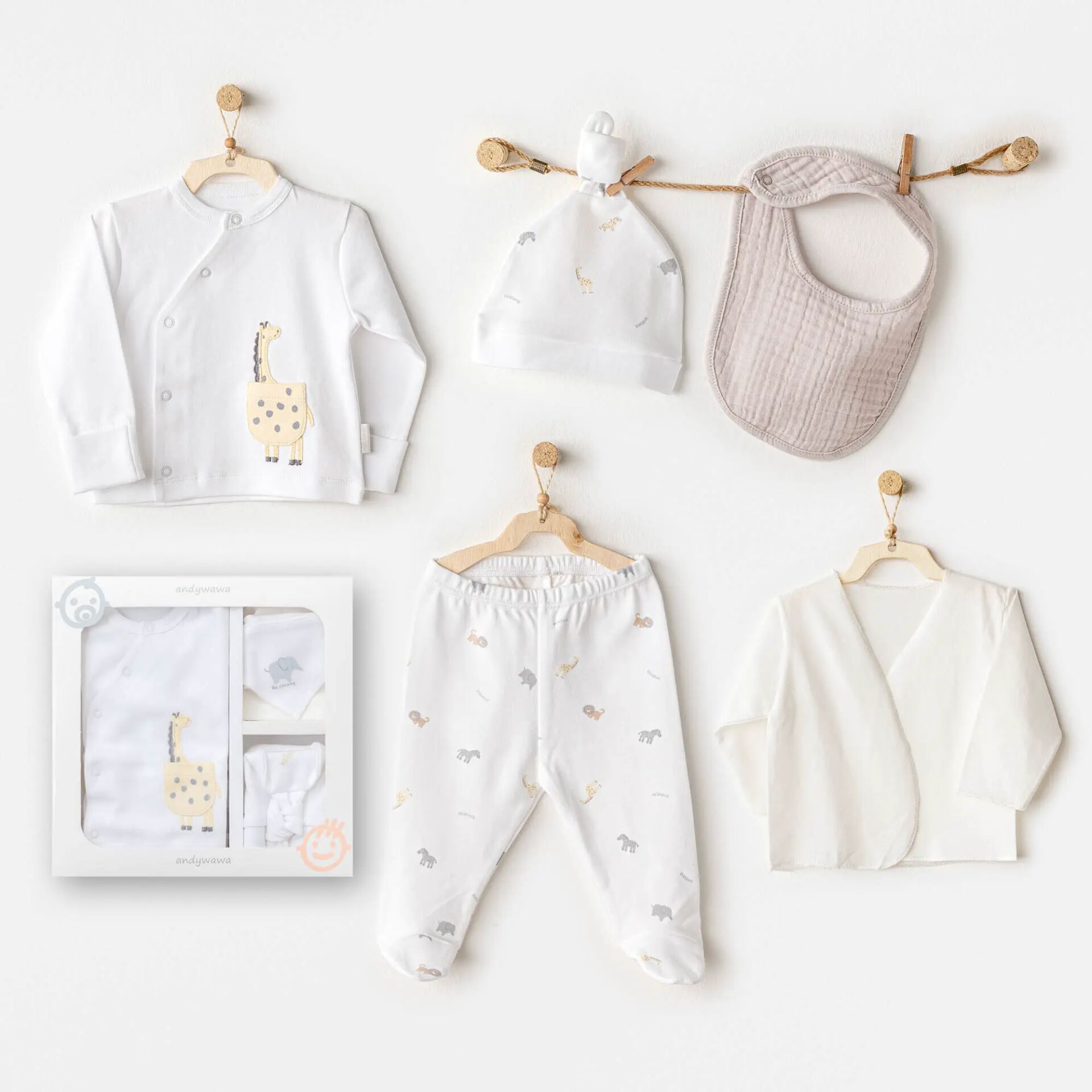 Andywawa Ac25800 Li̇ttle Ki̇ng 5 Li̇ Hastane Çıkışı Whi̇te