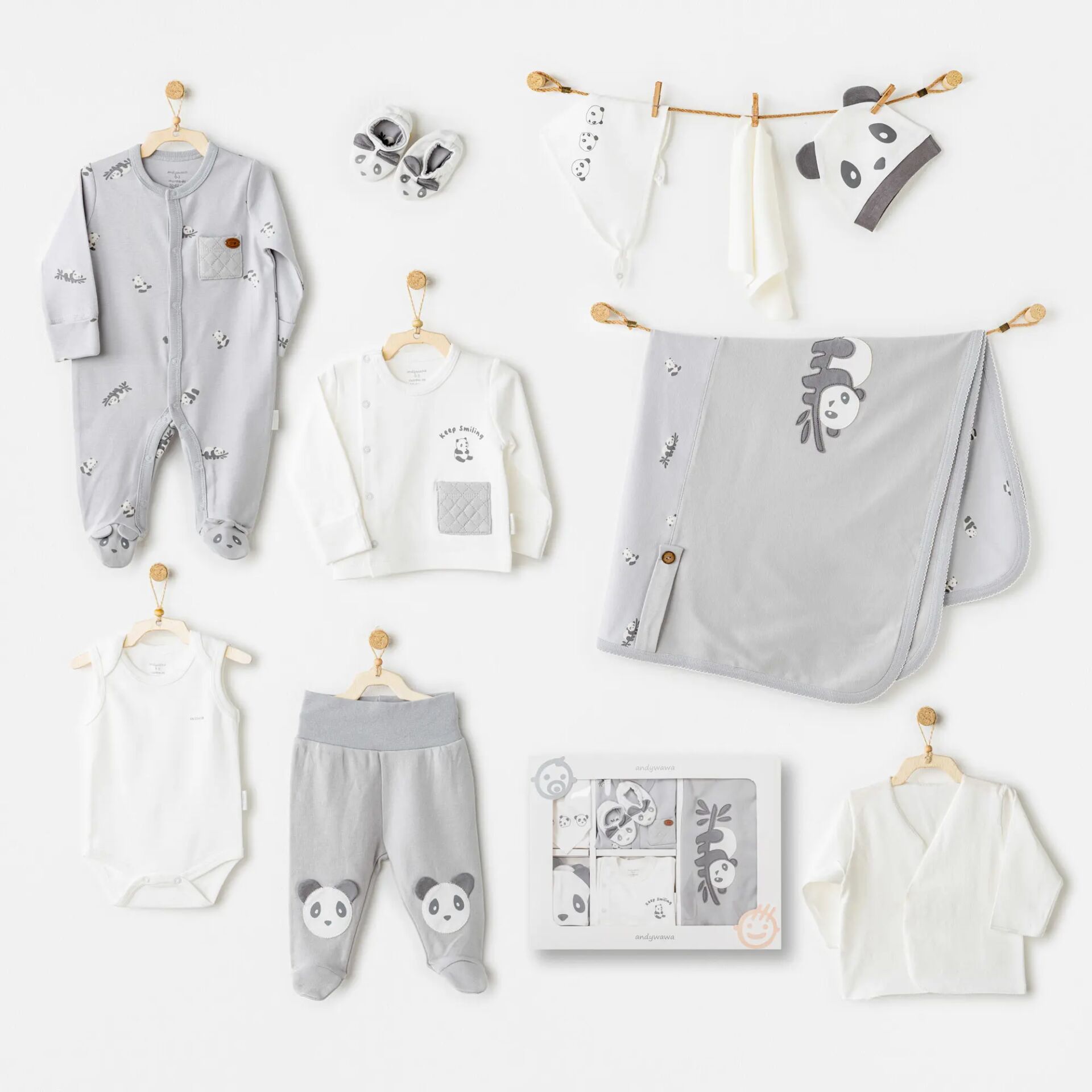 Andywawa Ac26021 Keep Smi̇li̇ng 10 Lu Hastane Çıkışı Grey