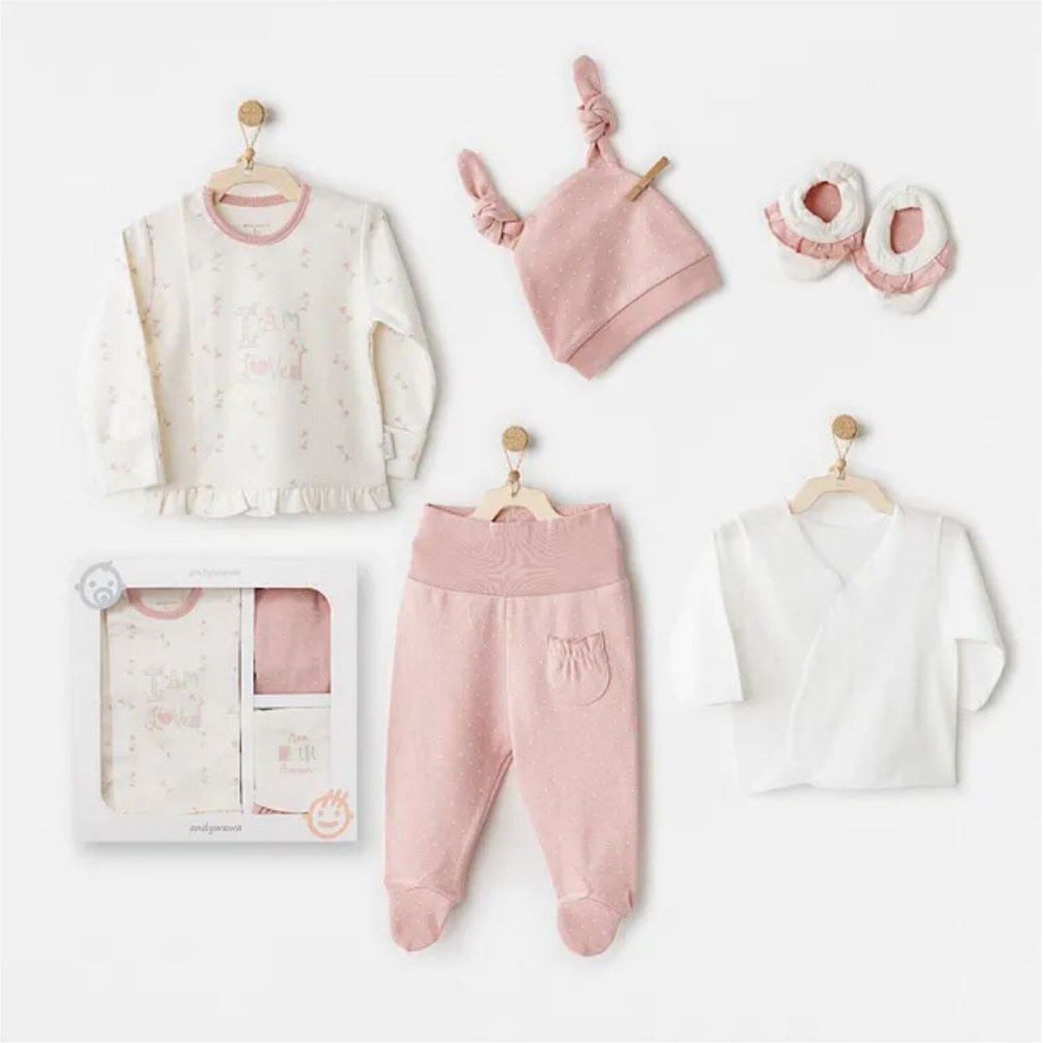 Andywawa Ac26080 Mon Peti̇t Amour 5 Li̇ Hastane Çıkışı Ekru