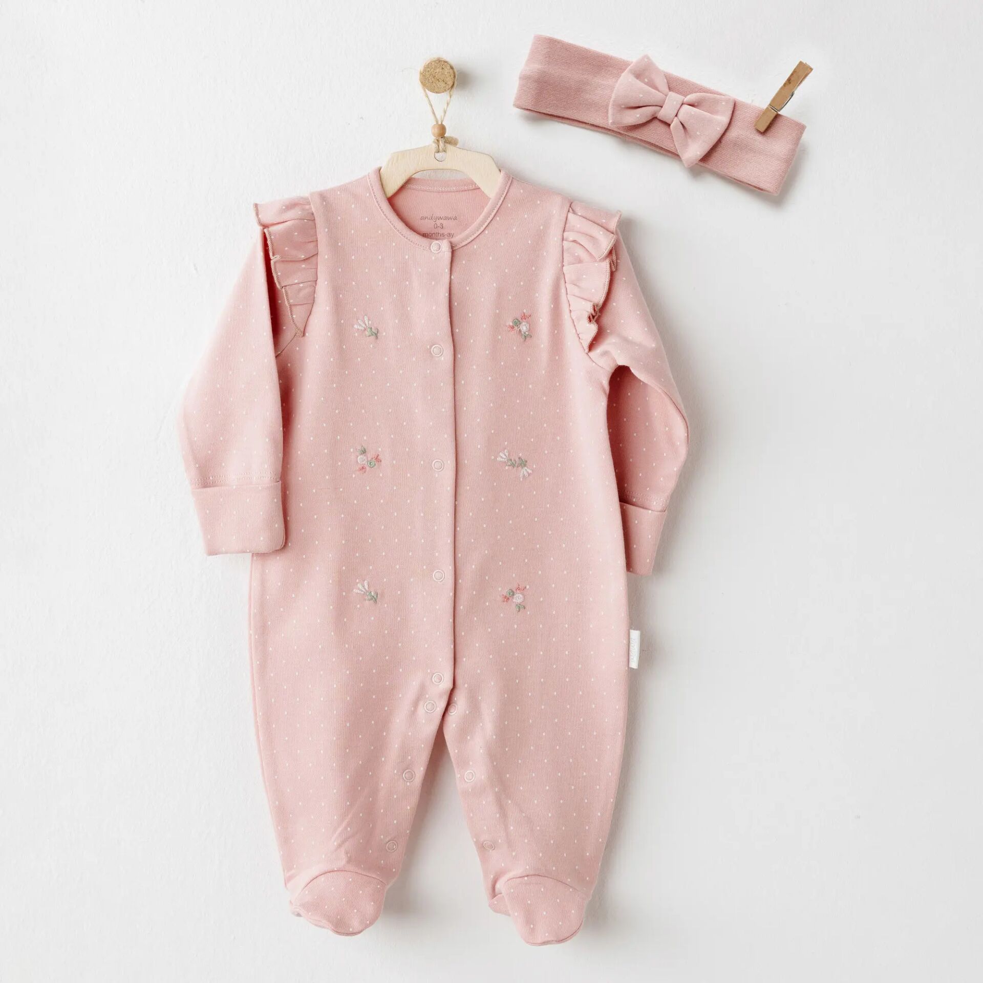 Andywawa Ac26083 Mon Peti̇t Amour Tulum Takım Pi̇nk