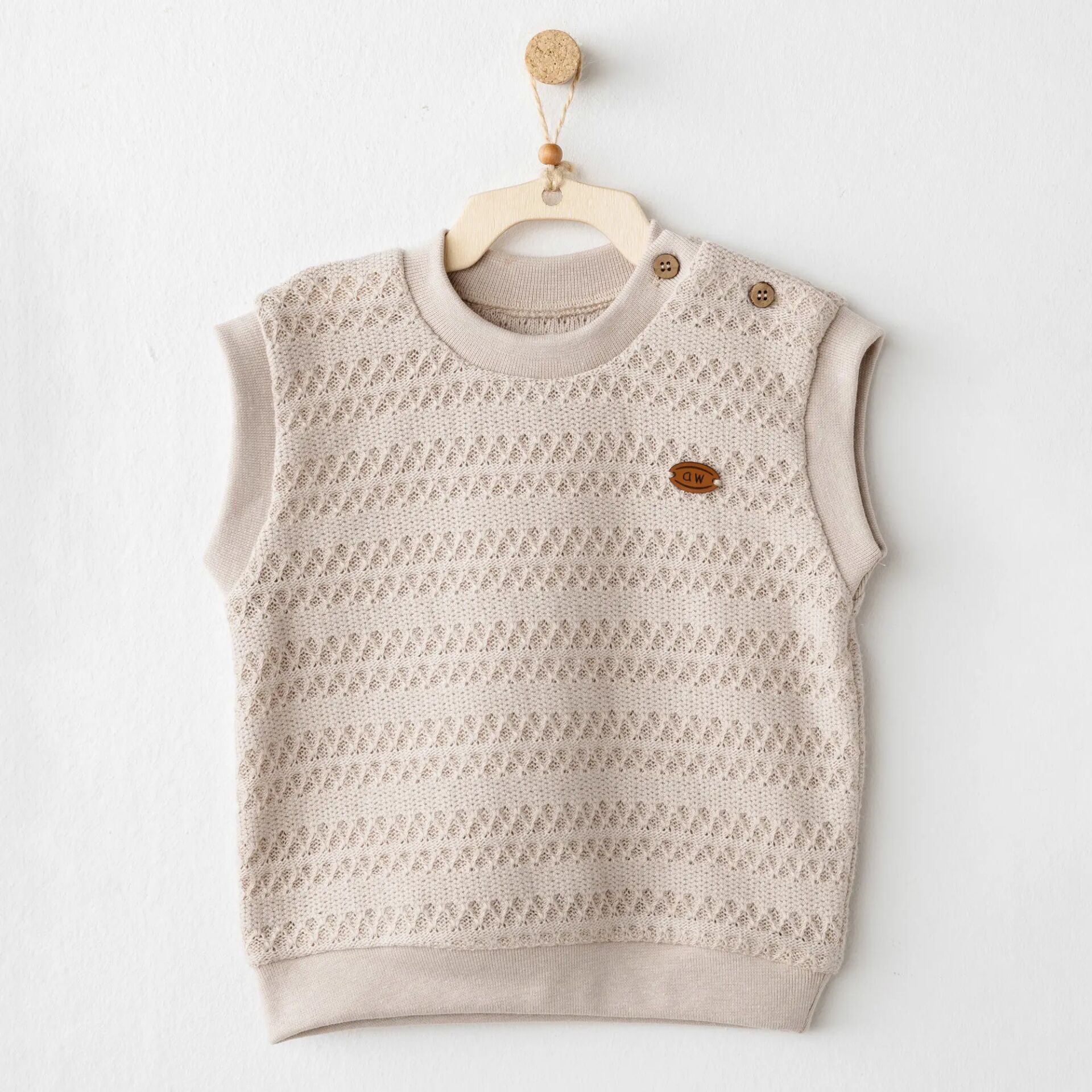 Andywawa Ac26133 Wawa Exclusi̇ve Yelek Bei̇ge