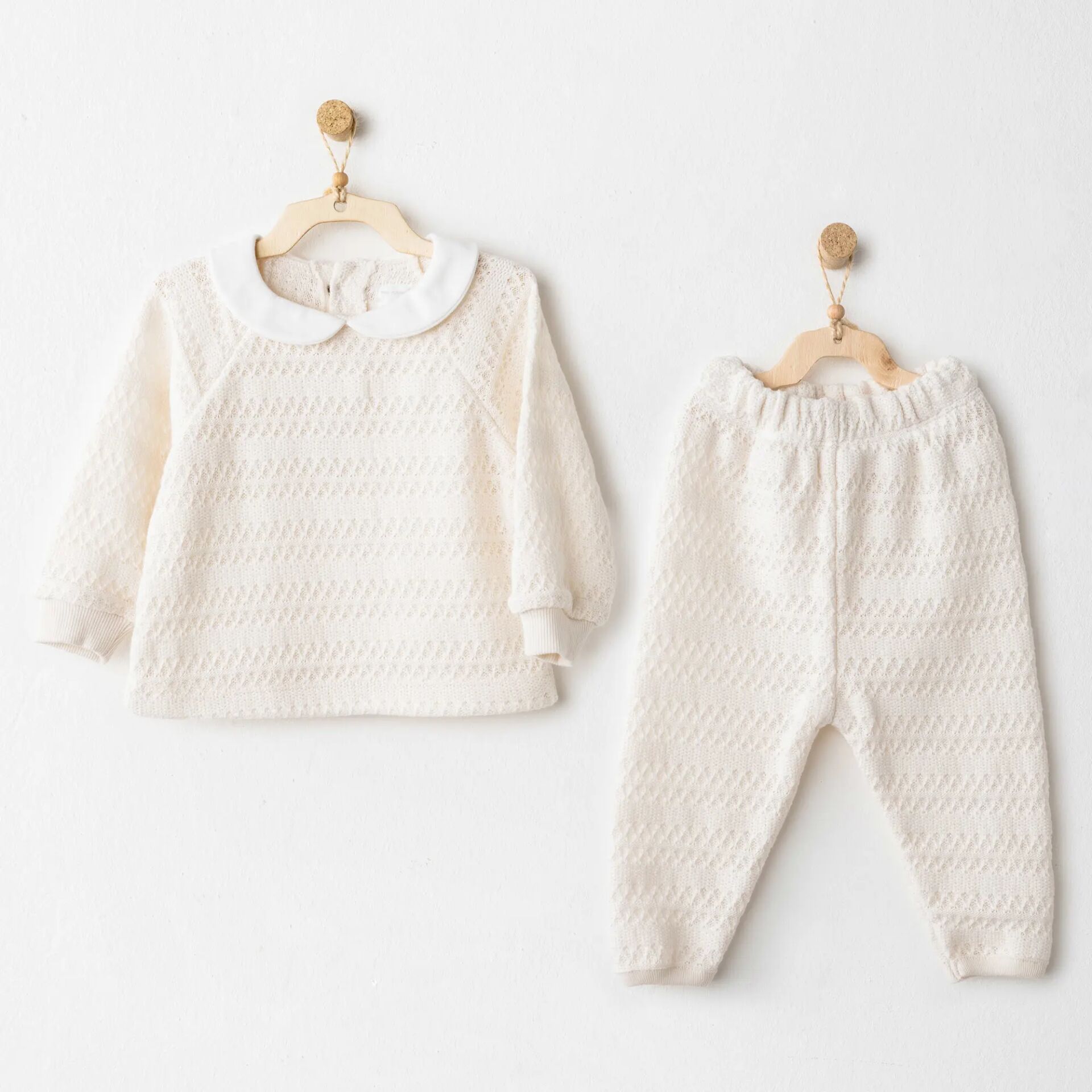 Andywawa Ac26138 Wawa Exclusi̇ve 2 Li̇ Takım Ekru