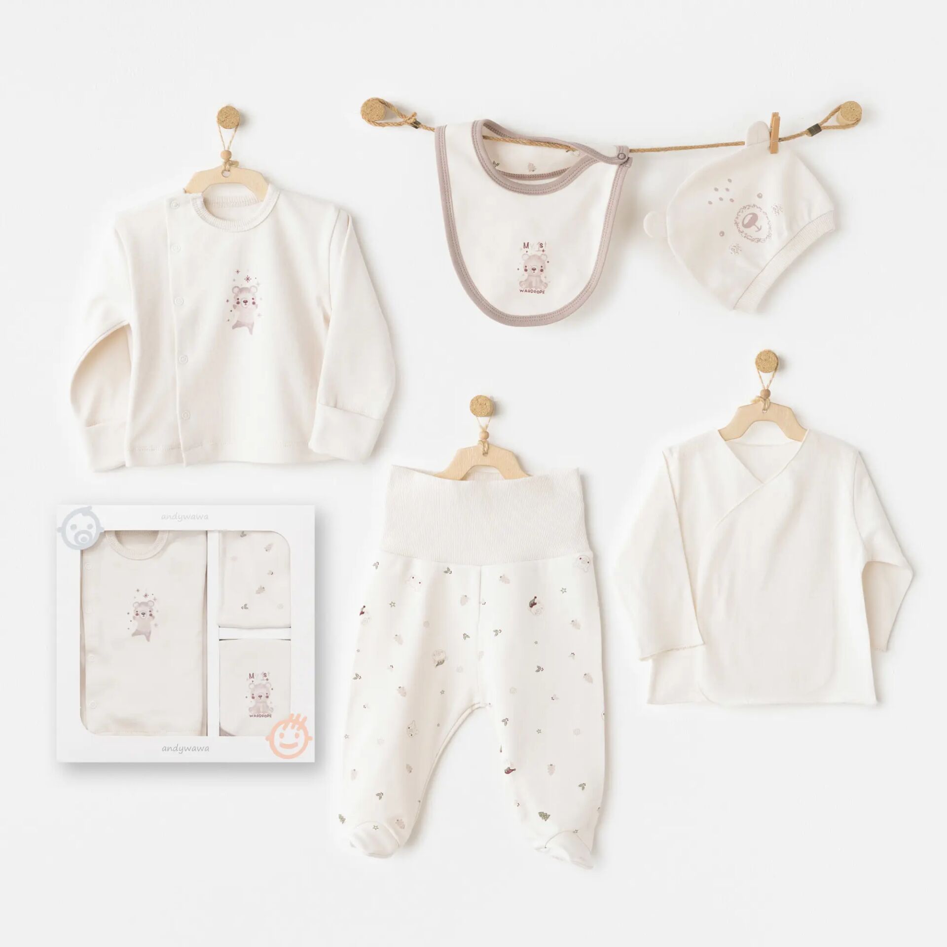 Andywawa Ac26180 My 1 St Wardrobe 5 Li̇ Hastane Çıkışı Ekru