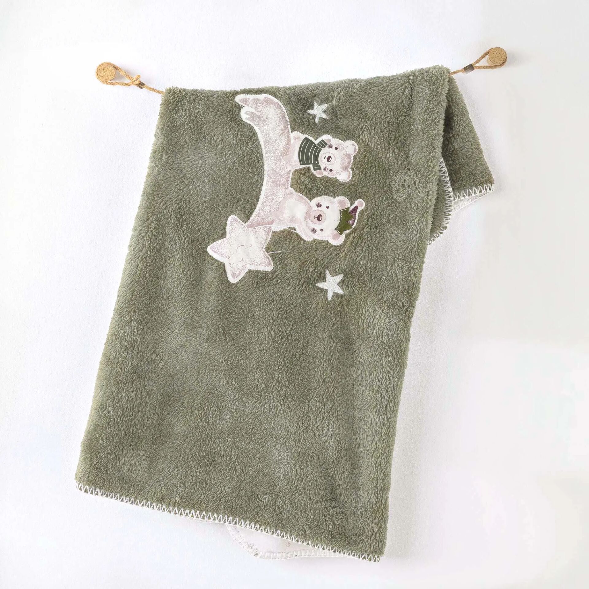 Andywawa Ac26190 My 1 St Wardrobe Battani̇ye 90X85 Green