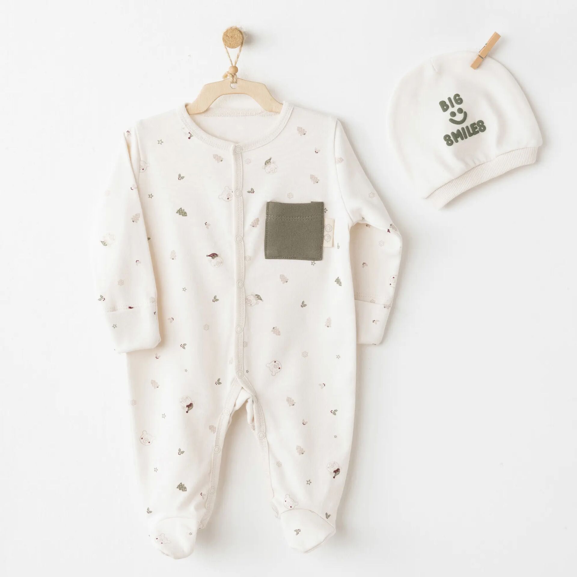 Andywawa Ac26191 My 1 St Wardrobe Tulum Takım Ekru