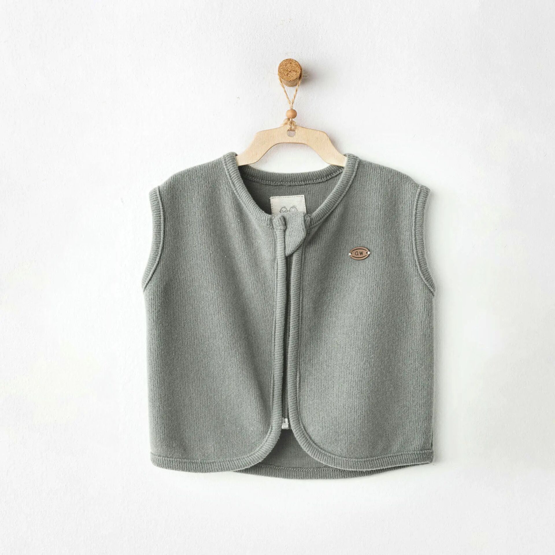 Andywawa Ac26211 Casual Yelek Green