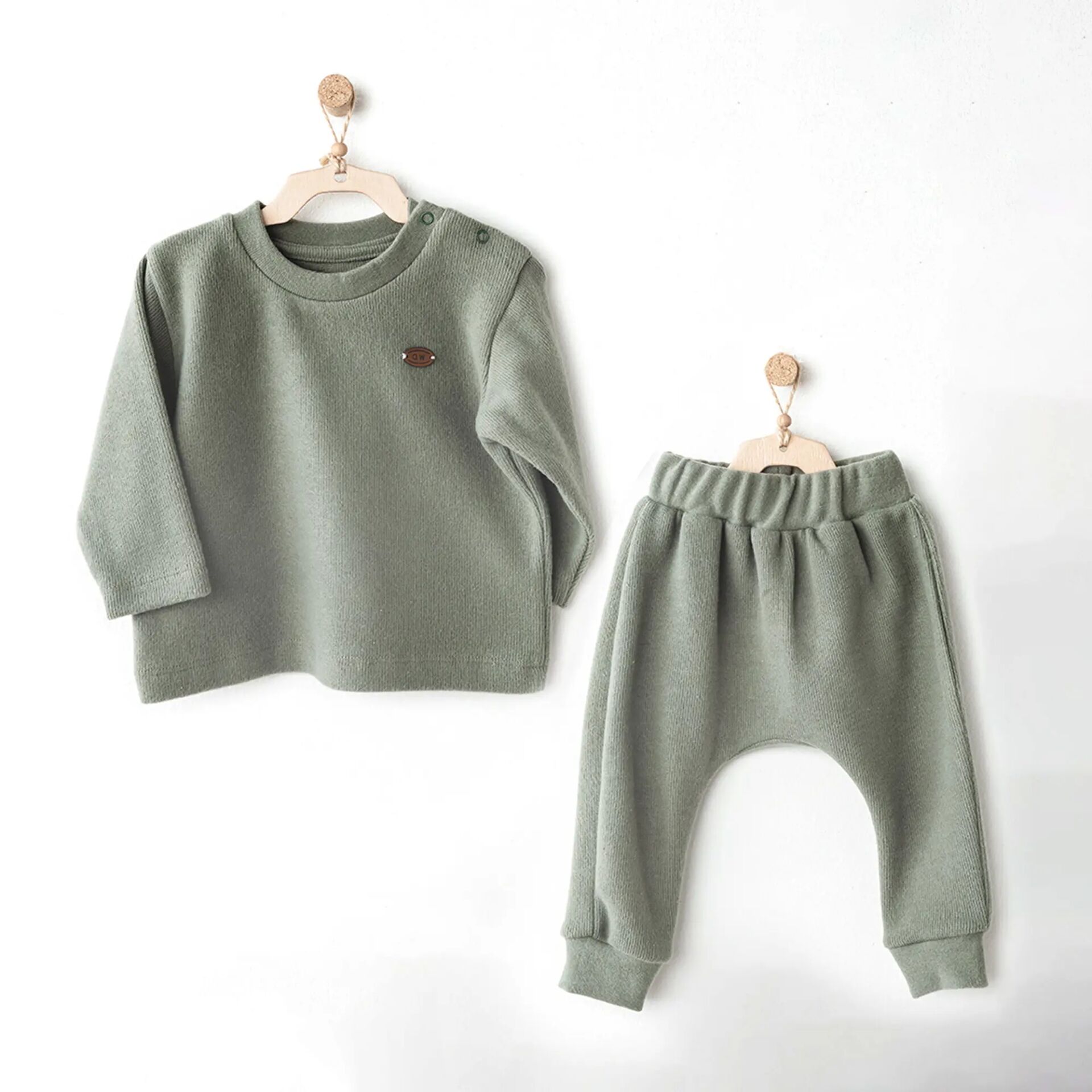 Andywawa Ac26213 Casual 2 Li̇ Takım Green