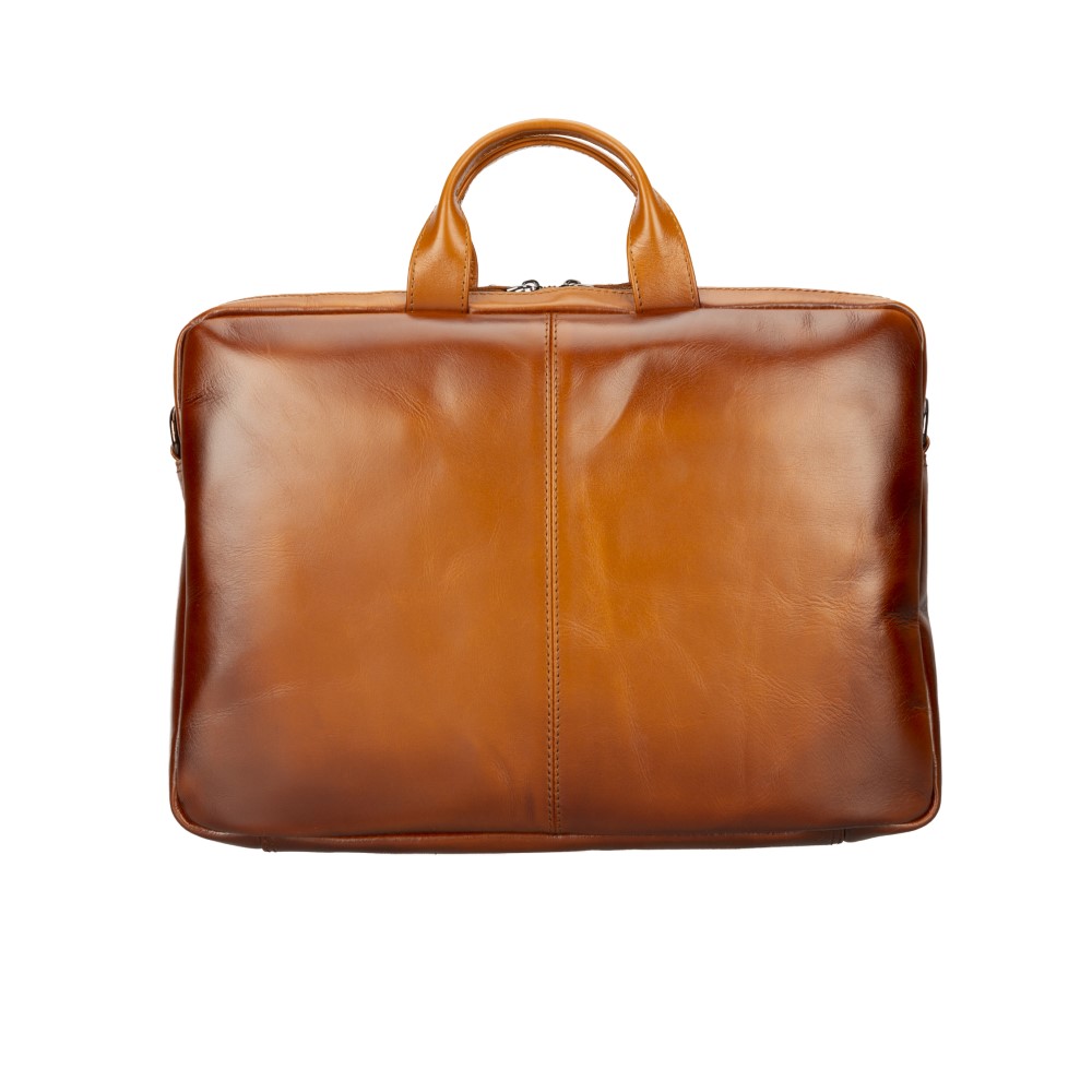 Apollo 13-14 İnç Deri̇ Laptop Çantası Rst2Ef Taba