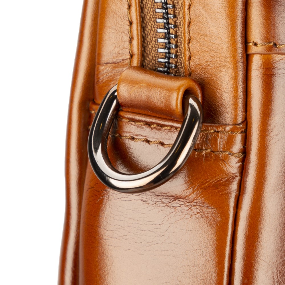 Apollo 13-14 İnç Deri̇ Laptop Çantası Rst2Ef Taba