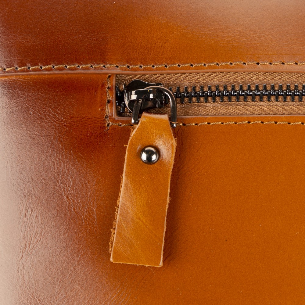 Apollo 13-14 İnç Deri̇ Laptop Çantası Rst2Ef Taba