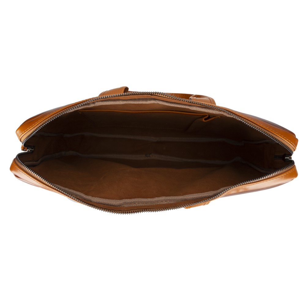 Apollo 15-16 İnç Deri̇ Laptop Çantası Rst2Ef Taba