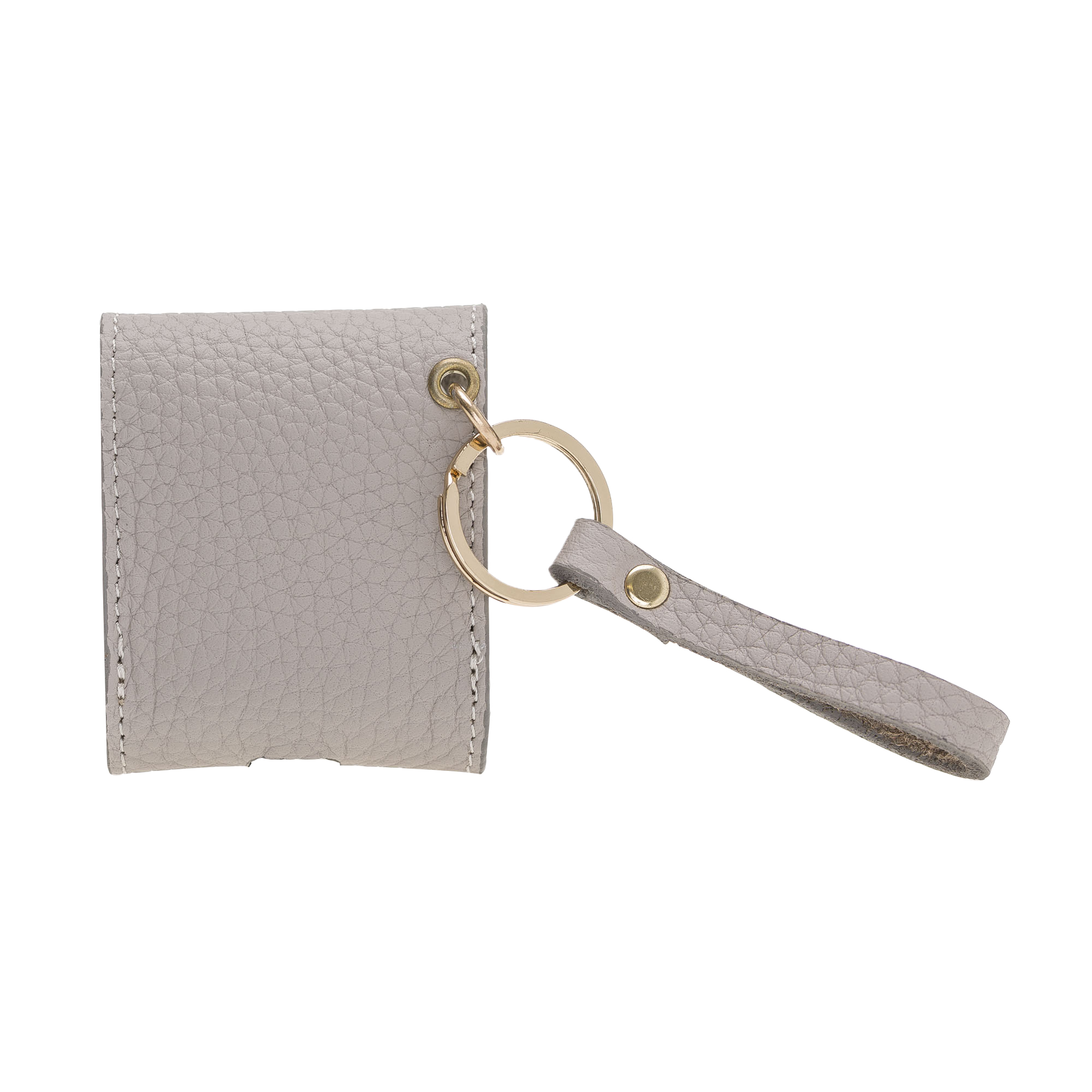 Apple Ai̇rpods 2.Nesi̇l Uyumlu Deri̇ Kılıf Mai̇ Snap Erc3 Bej