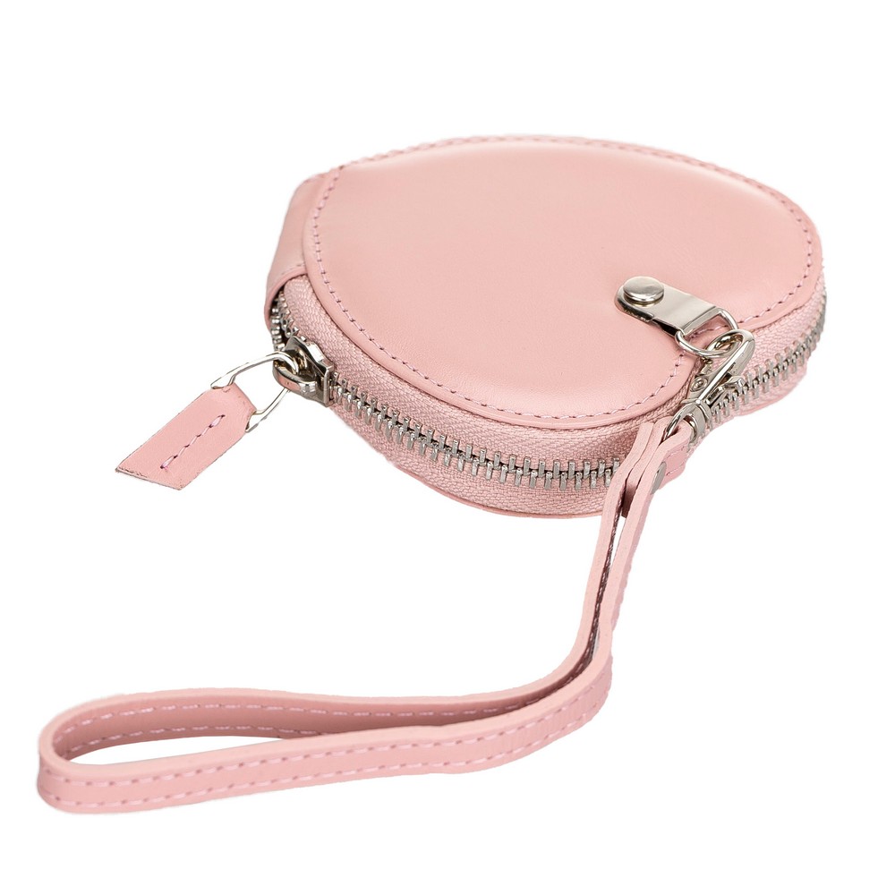 Apple Ai̇rpods 2.Nesi̇l Uyumlu Deri̇ Kılıf Valenti̇ne Nu2 Pembe