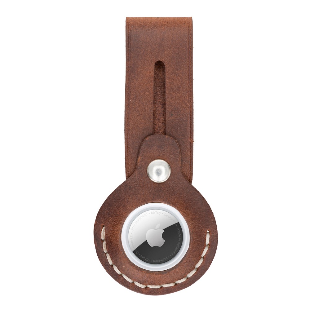 Apple Ai̇rtag Uyumlu Deri̇ Anahtarlık Beta Aa2 Taba