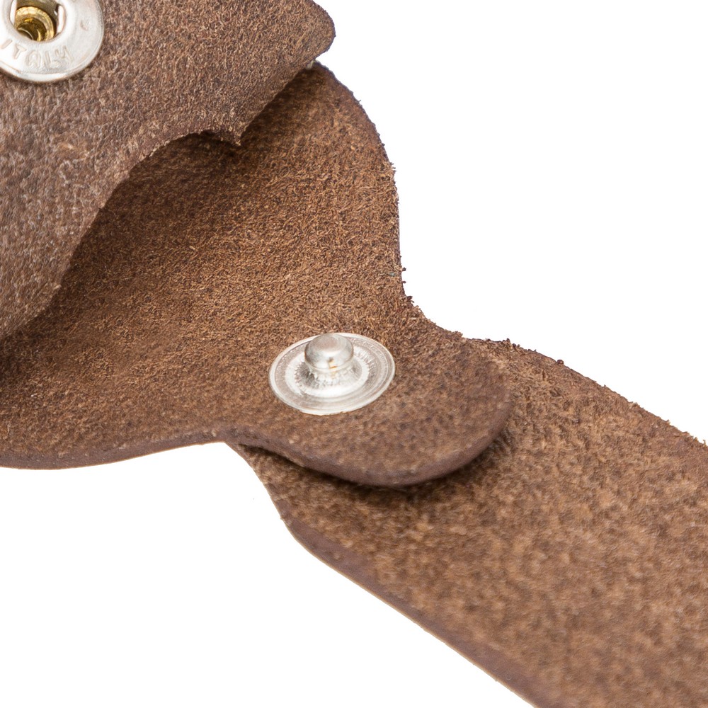 Apple Ai̇rtag Uyumlu Deri̇ Anahtarlık Beta Aa6 Kahve