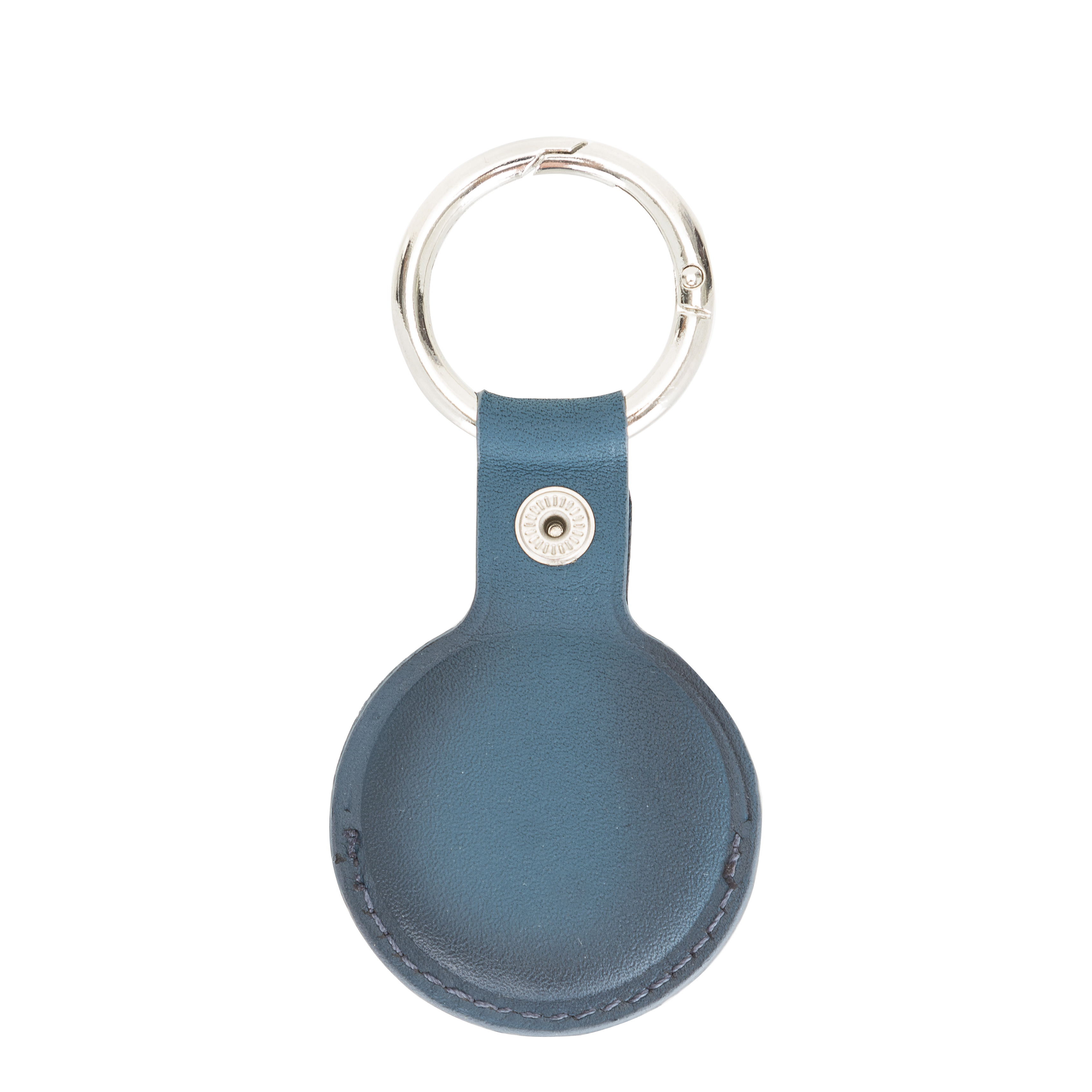 Apple Ai̇rtag Uyumlu Deri̇ Anahtarlık, Brn4Ef Mavi̇