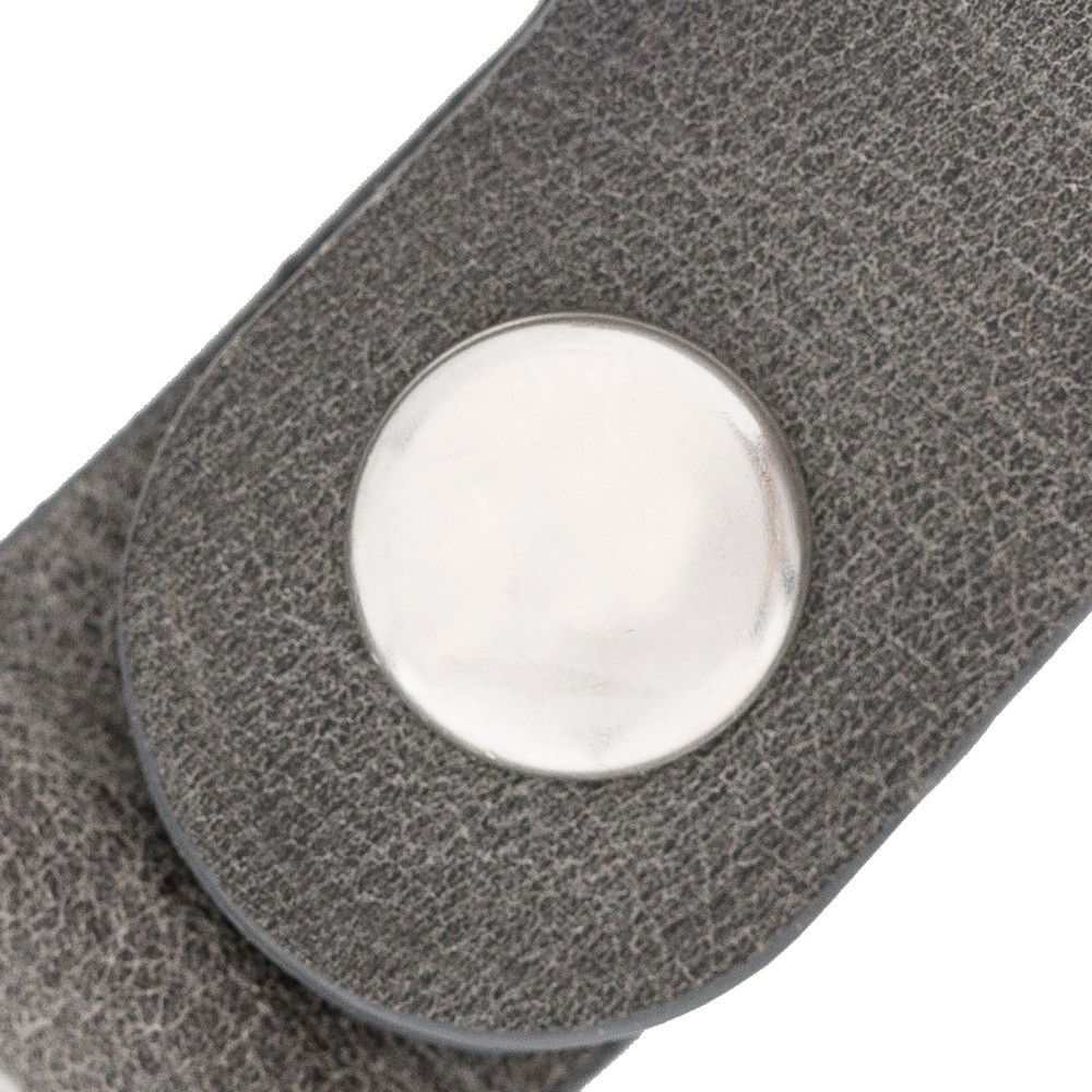 Apple Ai̇rtag Uyumlu Deri̇ Anahtarlık, Tn18Ef Gri̇