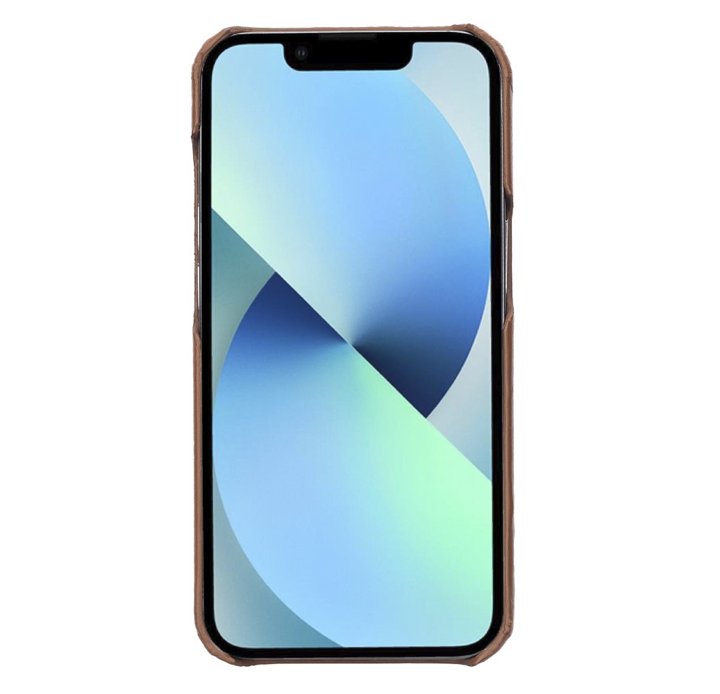 Apple İphone 13 Pro Uyumlu Deri̇ Arka Kapak Uj Rst2Ef Taba
