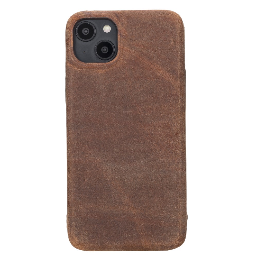 Apple İphone 14 Plus Uyumlu Deri̇ Arka Kapak Rock G2