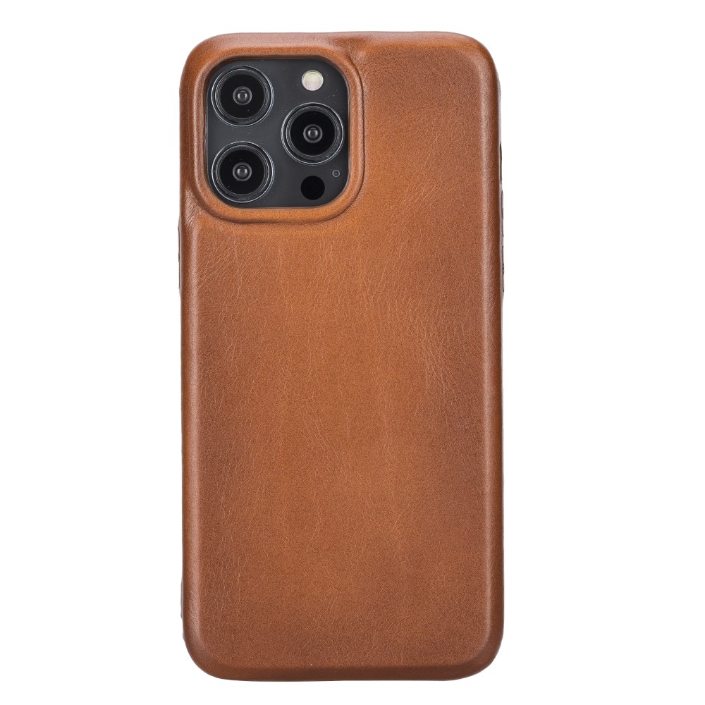 Apple İphone 14 Pro Max Uyumlu Deri̇ Arka Kapak Rock Rst2E