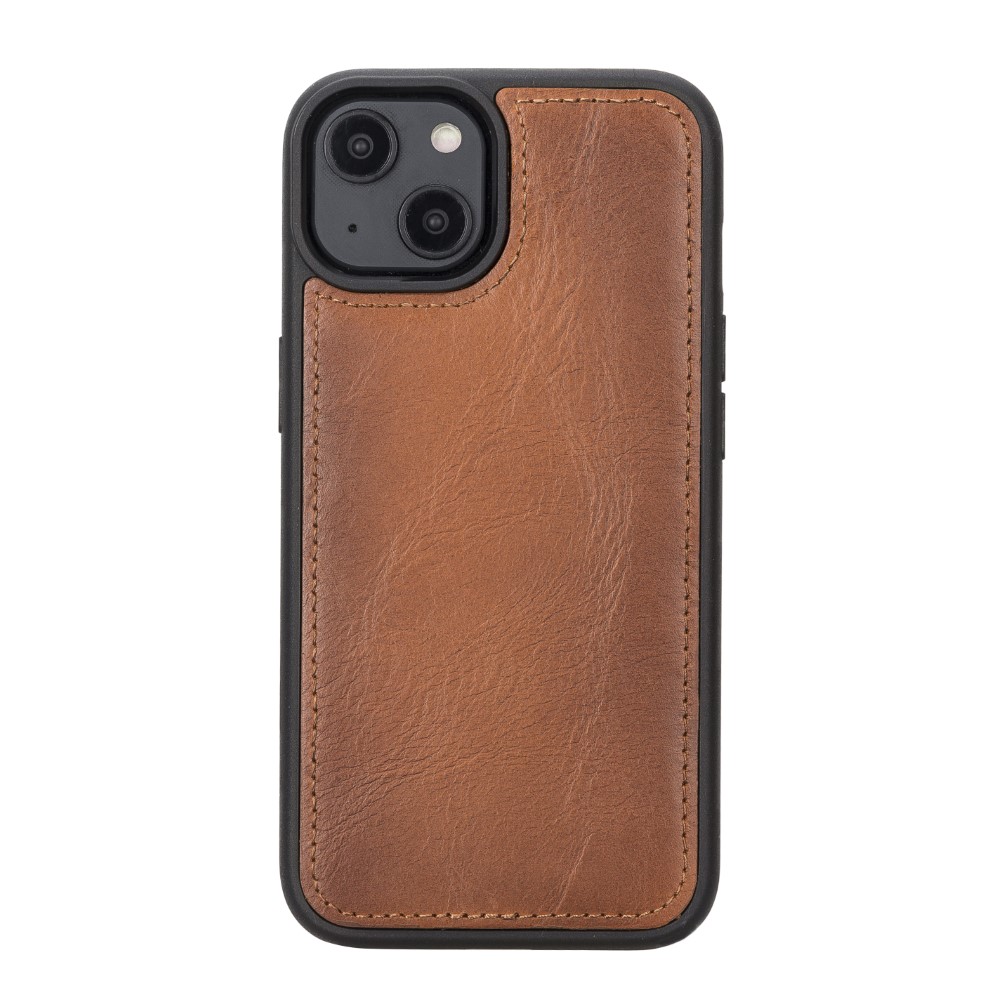 Apple İphone 14 Uyumlu Deri̇ Cüzdanlı Kılıf Mwwn Rst2Ef Taba