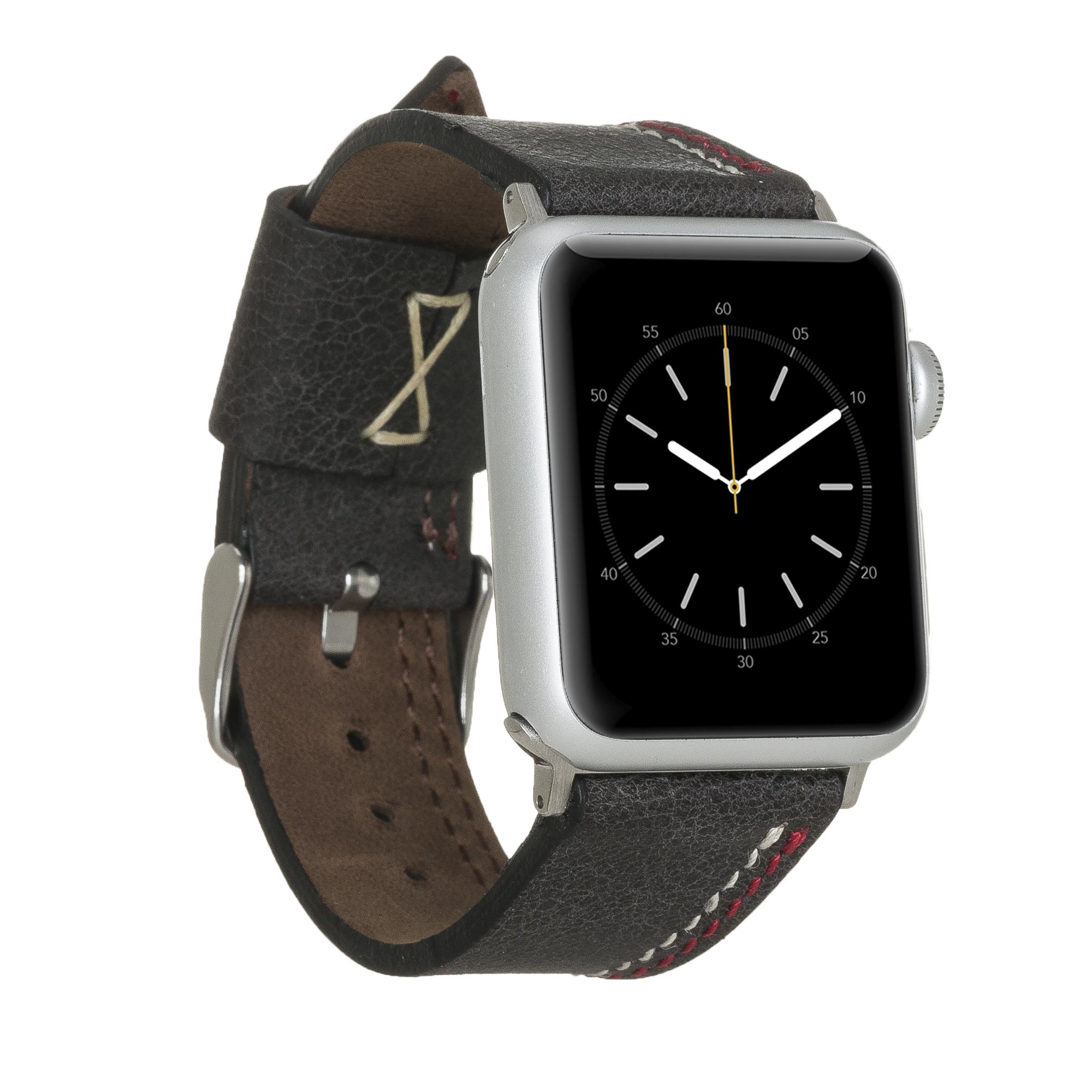 Apple Watch Uyumlu Deri̇ Kordon 38-40-41Mm Ba3 Tn01