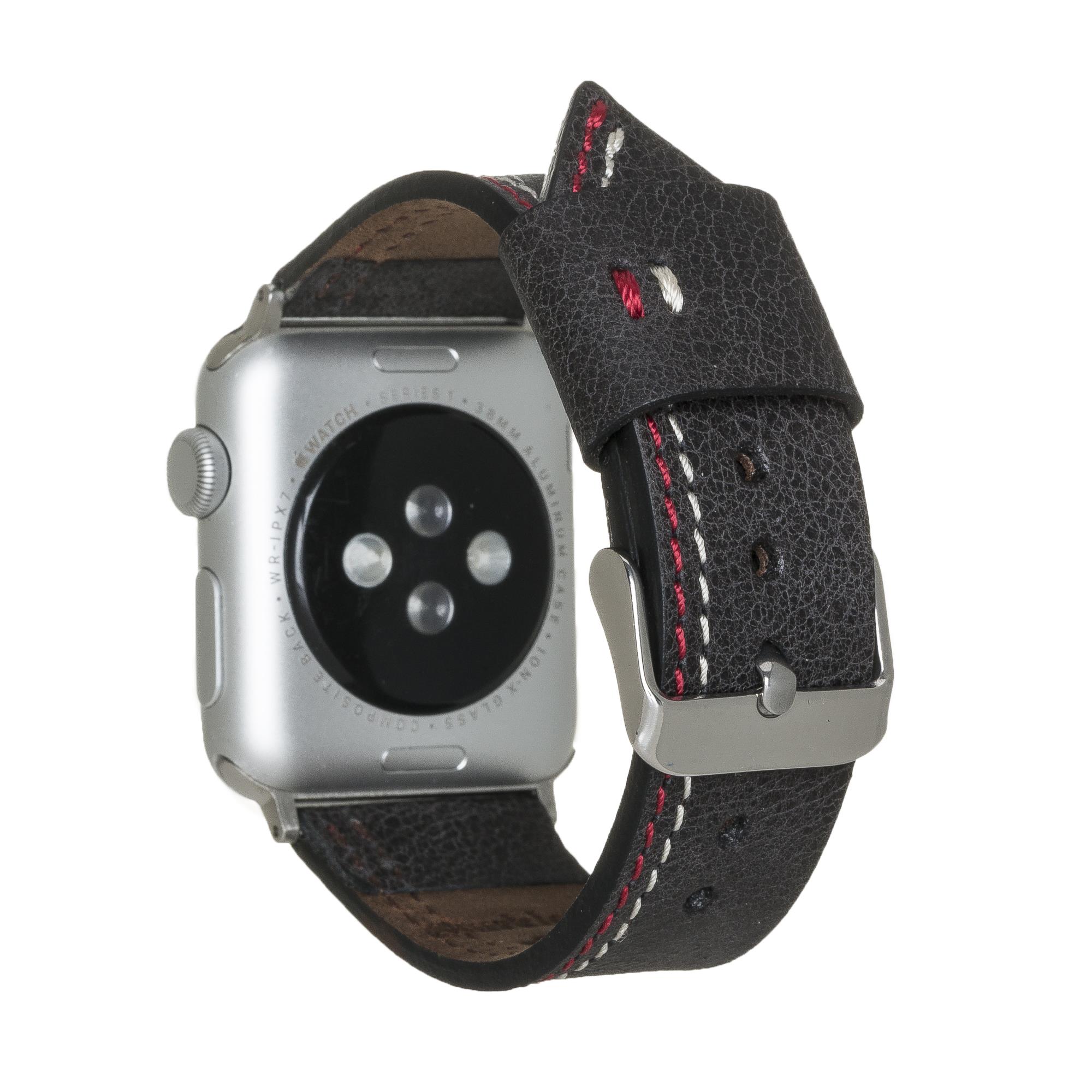 Apple Watch Uyumlu Deri̇ Kordon 38-40-41Mm Ba3 Tn01
