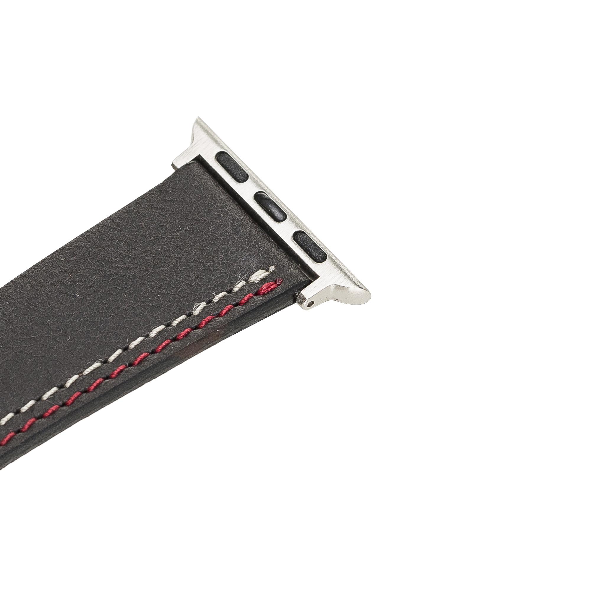 Apple Watch Uyumlu Deri̇ Kordon 38-40-41Mm Ba3 Tn01