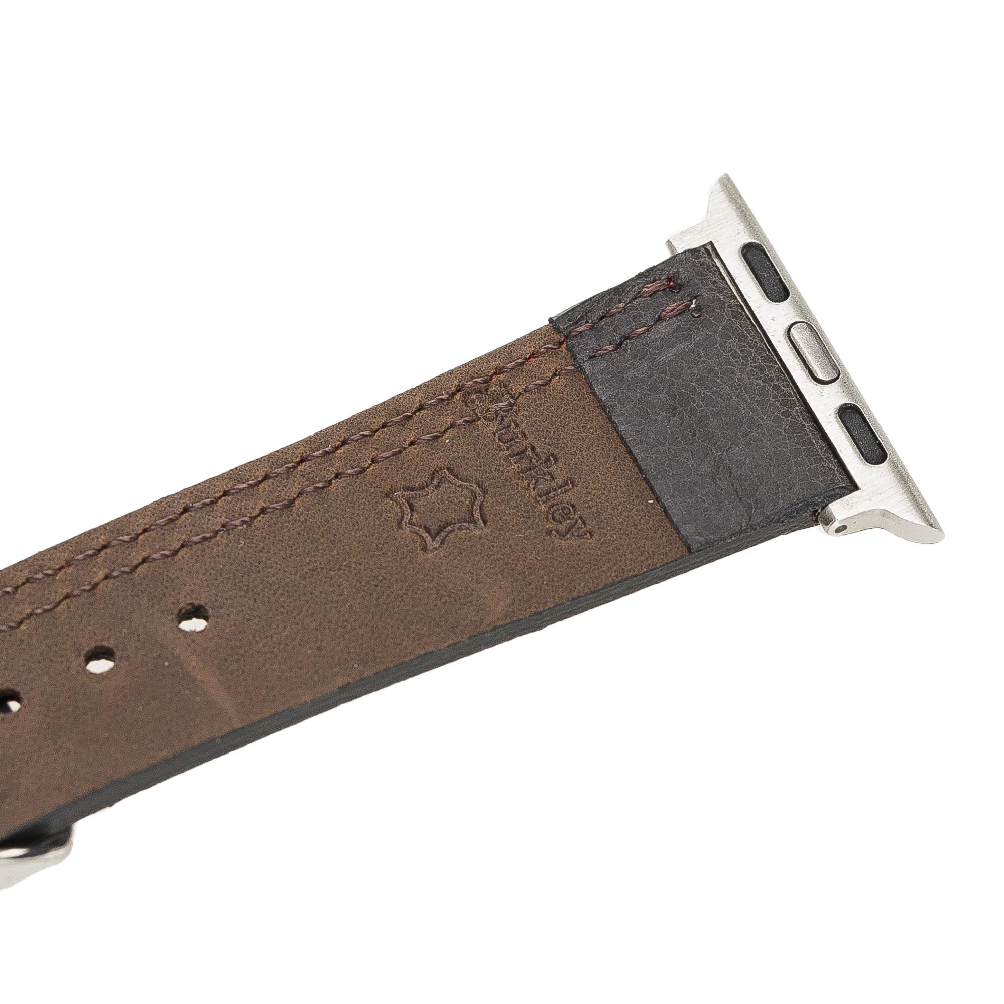 Apple Watch Uyumlu Deri̇ Kordon 38-40-41Mm Ba3 Tn01