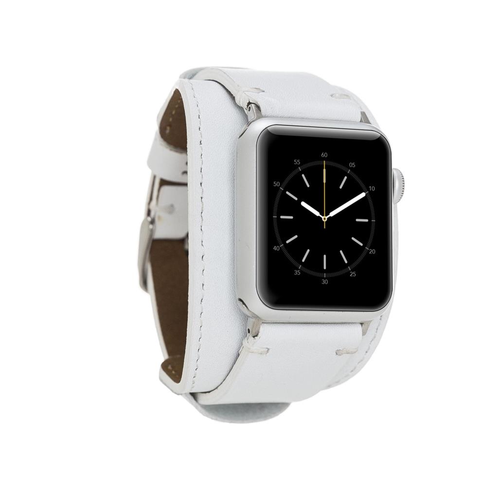 Apple Watch Uyumlu Deri̇ Kordon 38-40-41Mm Cuff Pulsar F3