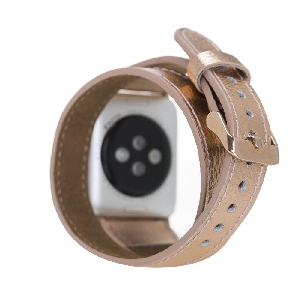 Apple Watch Uyumlu Deri̇ Kordon 38-40-41Mm Dt Rg2