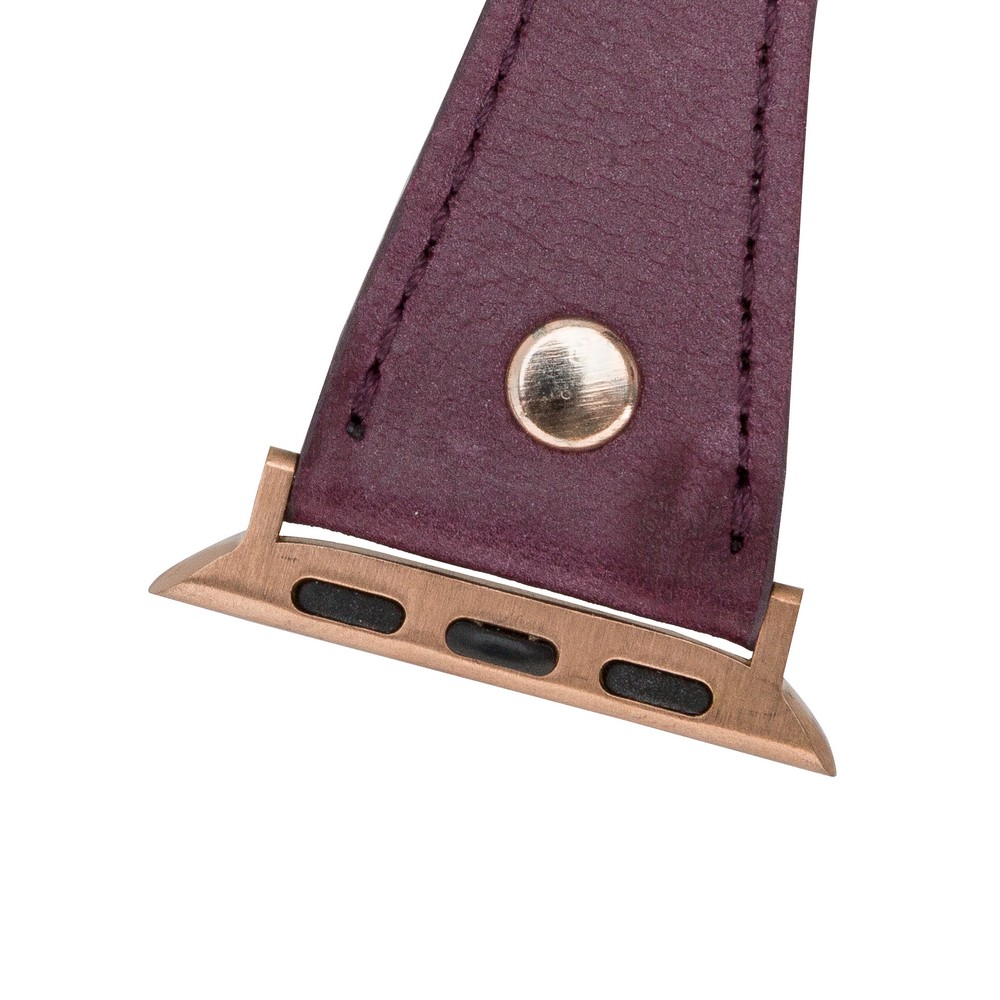 Apple Watch Uyumlu Deri̇ Kordon 38-40-41Mm Dt Sli̇m Cz7