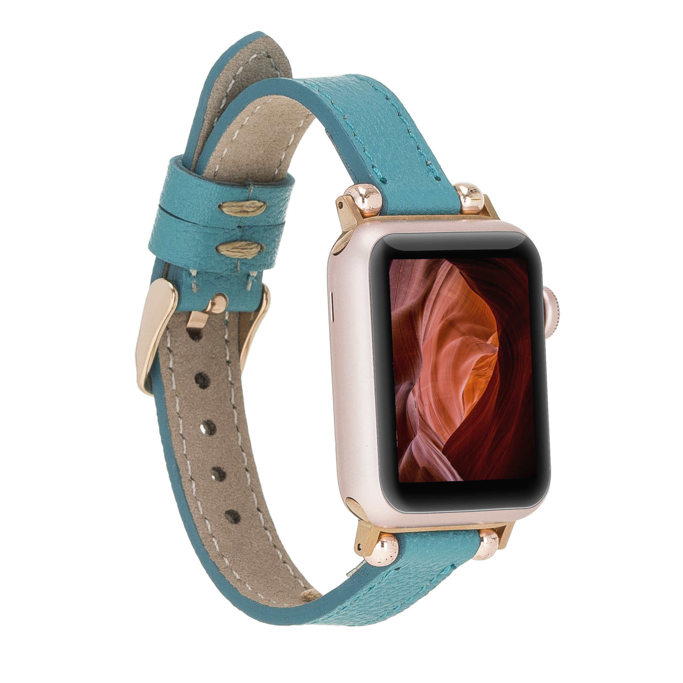 Apple Watch Uyumlu Deri̇ Kordon 38-40-41Mm Ferro Cp05