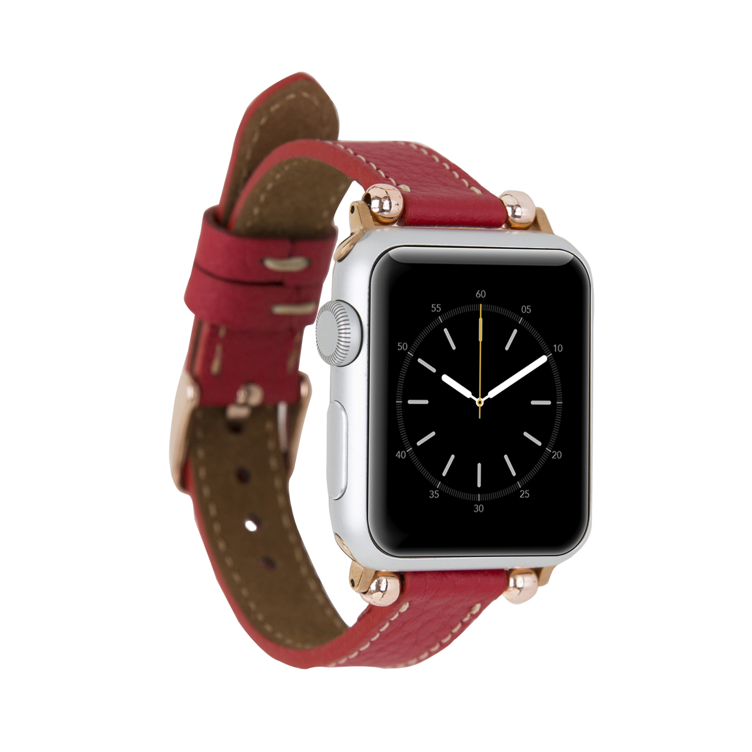 Apple Watch Uyumlu Deri̇ Kordon 38-40-41Mm Ferro Erc2