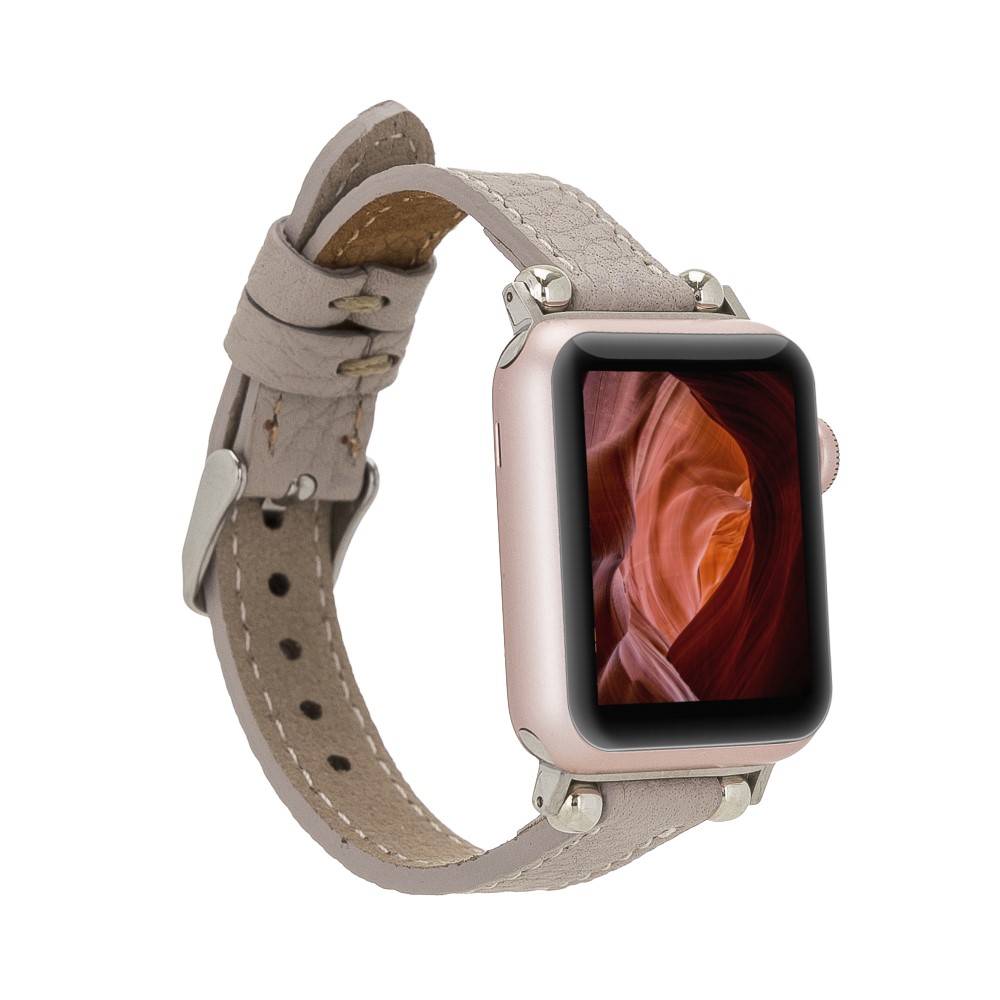 Apple Watch Uyumlu Deri̇ Kordon 38-40-41Mm Ferro Erc3